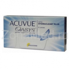 Acuvue Oasys with Hydraclear Plus (6 )     Johnson - Johnson